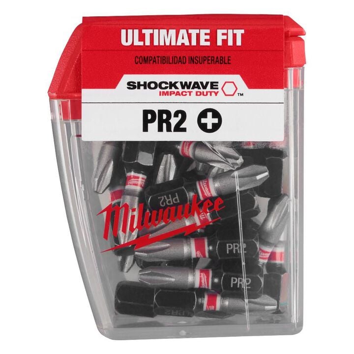 Milwaukee SHOCKWAVE Impact Phillips #2 Drywall Insert Bits 25PK, large image number 9