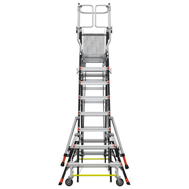 Little Giant Safety Cage Model 8 Ft. to 14 Ft. IAA FG with All Terrain Wheels and Wheel Lift, large image number 3