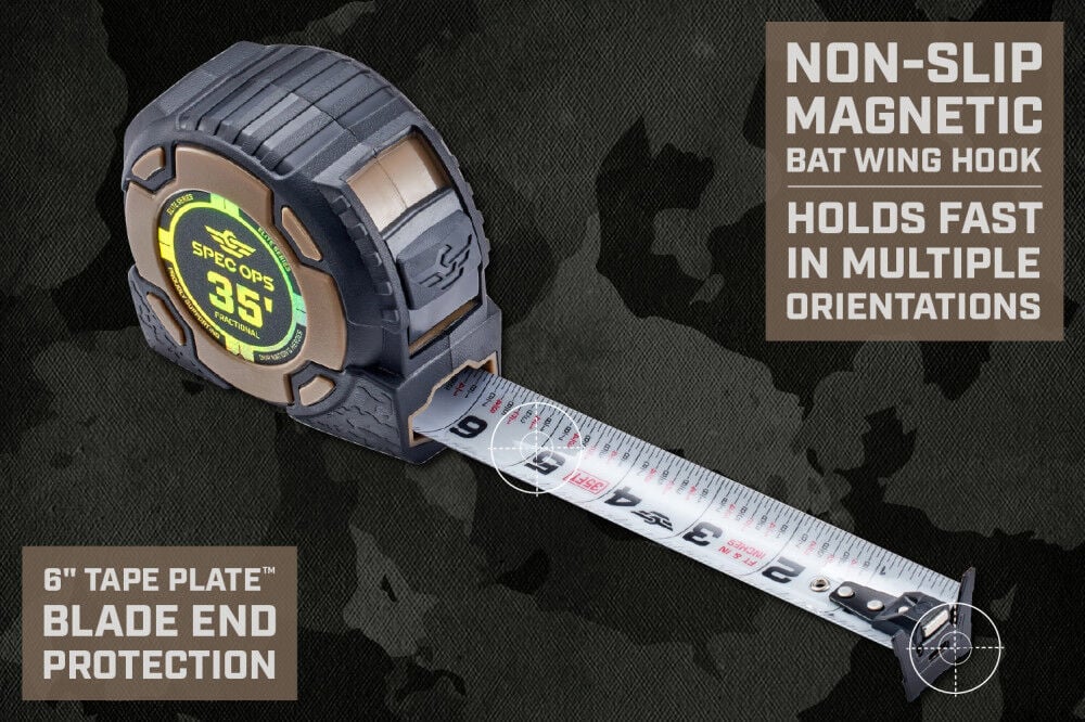 Spec Ops Tape Measures, 35 Feet, Magnetic and Fractional, large image number 6
