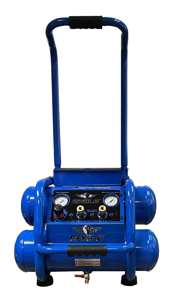 Eagle Compressor 3HP 5 Gallon Peak Twin Stack Air Compressor