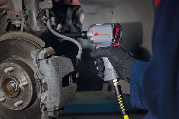 Ingersoll Rand 3/8 Inch Compact Pistol Grip Air Impact Wrench, 475 Ft-Lb, large image number 6