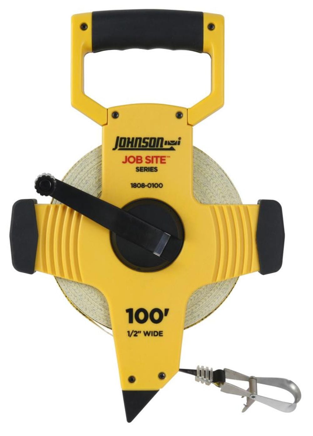 Johnson Level 100 Ft Jobsite Open Reel Fiberglass Tape, large image number 1