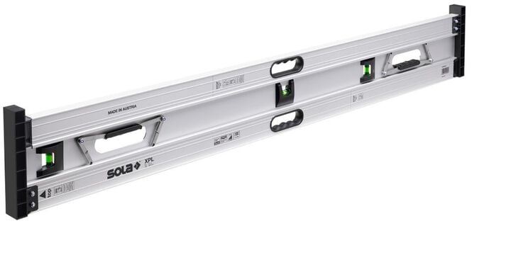 SOLA XPL Extendable Plate Level, 63 to 144 Inch Extension