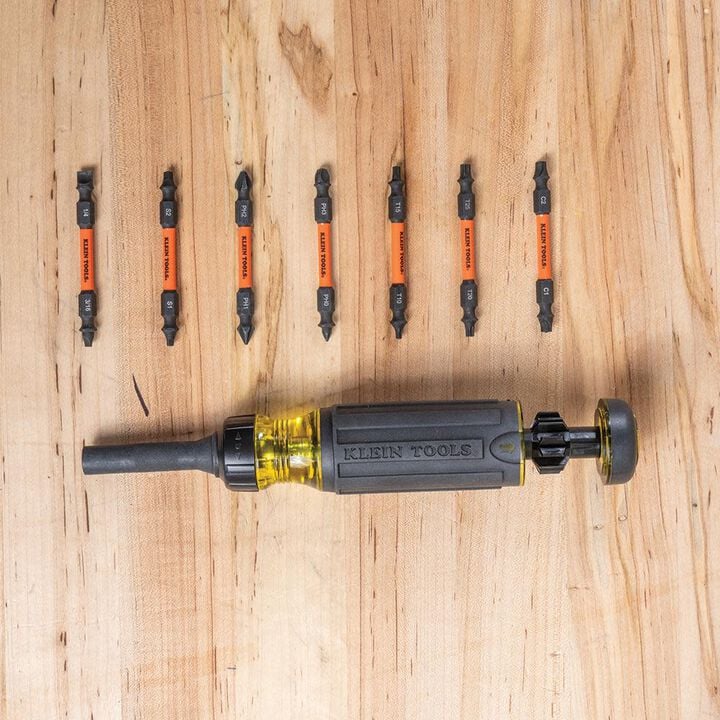 Klein Tools 15-in-1 Ratcheting Impact Driver, large image number 8