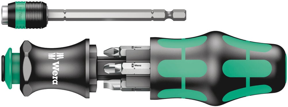 Wera Tools 7pc Kraftform Kompakt 25 Compact Tools with Pouch, large image number 1
