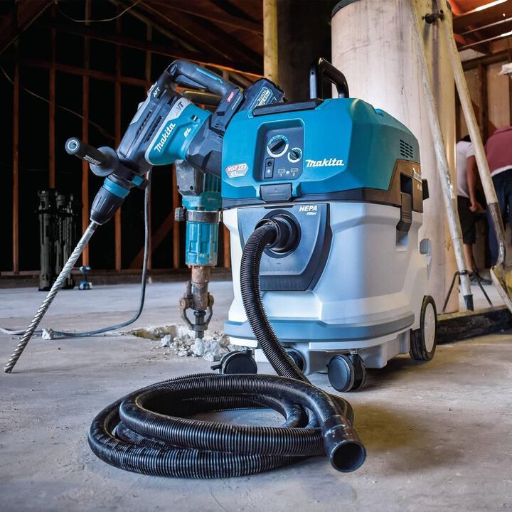 Makita 40V max X2 (80V) XGT 10 Gallon HEPA Wet & Dry Vacuum 4.0Ah Kit, large image number 5