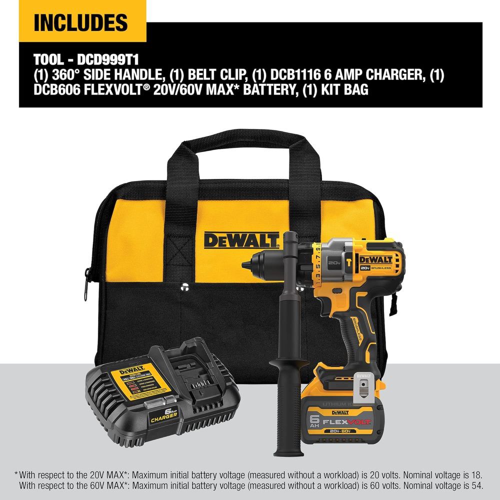 K-Drill 8.5 Inch Ice Auger System and 1/2 Inch Hammer Drill/Driver Kit Bundle, large image number 6