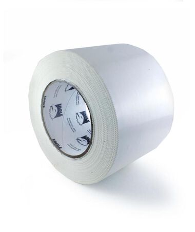 Eagle Industries Flame Retardant Poly Tape, 9 MIL, White, 4in x 480ft