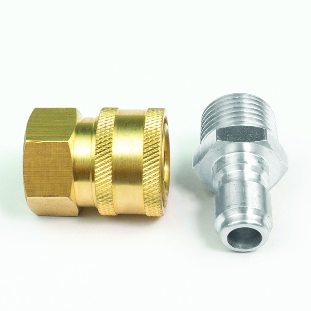 BluBird 3/8 Inch QD Male Plug x 3/8 Inch FNPT Pressure Washer Adapter, large image number 9