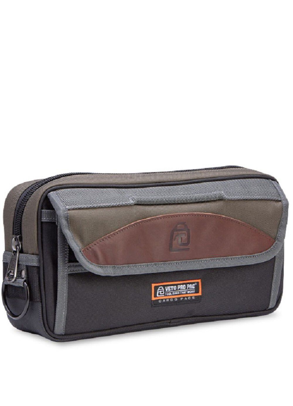 Veto Pro Pac 15in Tool Pouch Horizontal with 2 Zippered Compartments – CP5