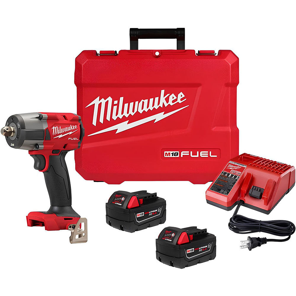 Milwaukee M18 Fuel 1 2inch Mid Torque Impact Wrench With Pin Detent Kit 2962p 22r Sansujyuku sansujyuku.com