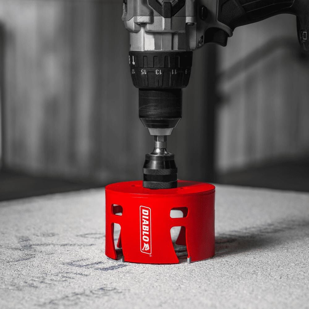 Diablo Tools 2-1/8in Demo Demon Carbide Teeth Rough-In Hole Saw, large image number 4