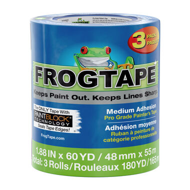 Frogtape CP 130 Painters Tape Pro Grade Blue 48mm x 55m, large image number 0