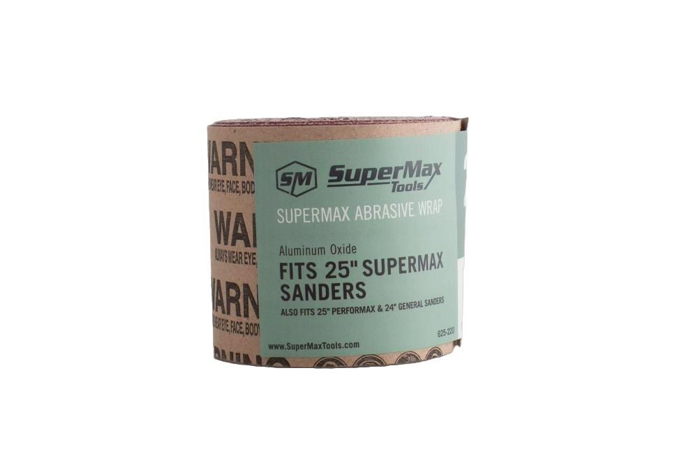 Supermax Tools 60-Grit abrasive Wrap for the 25 In. Drum Sander and 24 In. Drum Sander, large image number 1