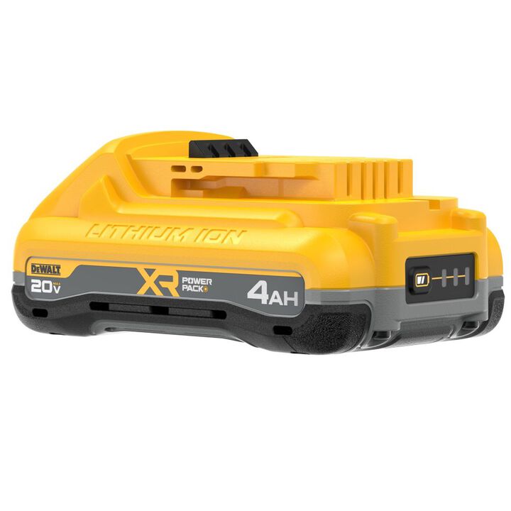 DEWALT 20V MAX XR POWERPACK 4Ah Power Tool Battery Pack with Fuel Indicator, large image number 6