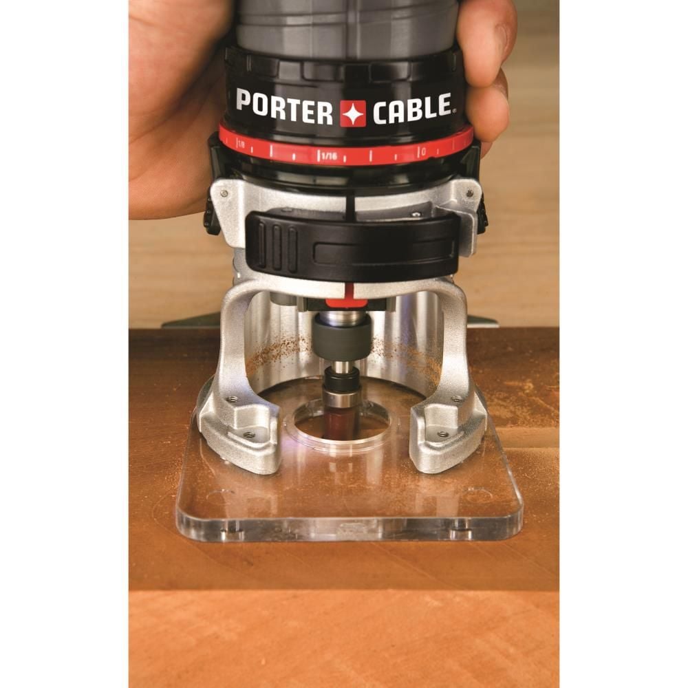 Porter Cable 4.5 Amp Single Speed 1/4 In. Laminate Trimmer, large image number 3