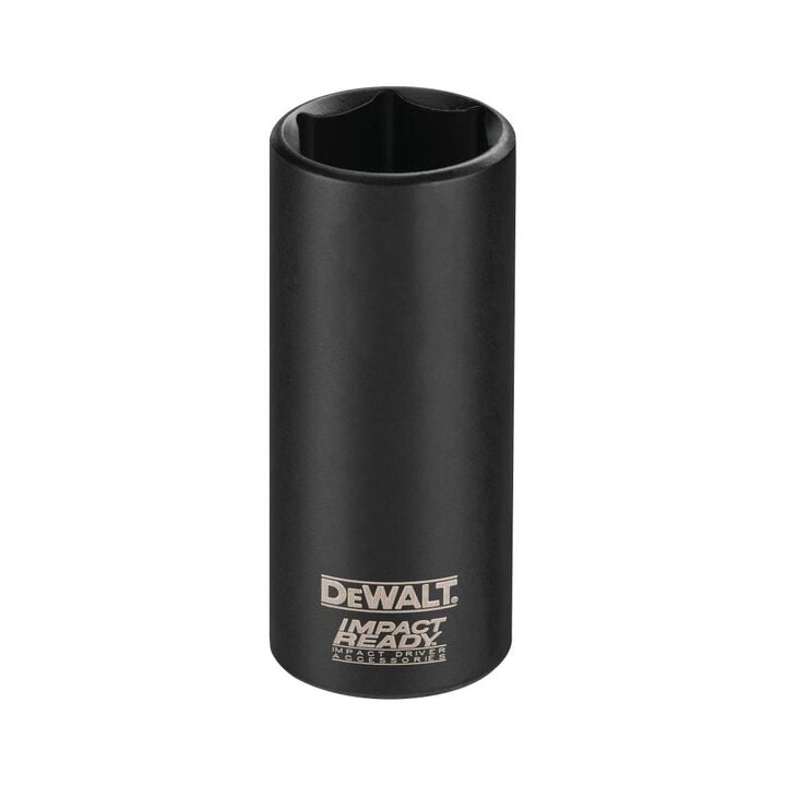 DEWALT 3/8-Inch Drive Impact Ready Deep 1/2 Inch Socket, large image number 0