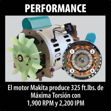 Makita Air Compressor - 2.0 HP, large image number 7