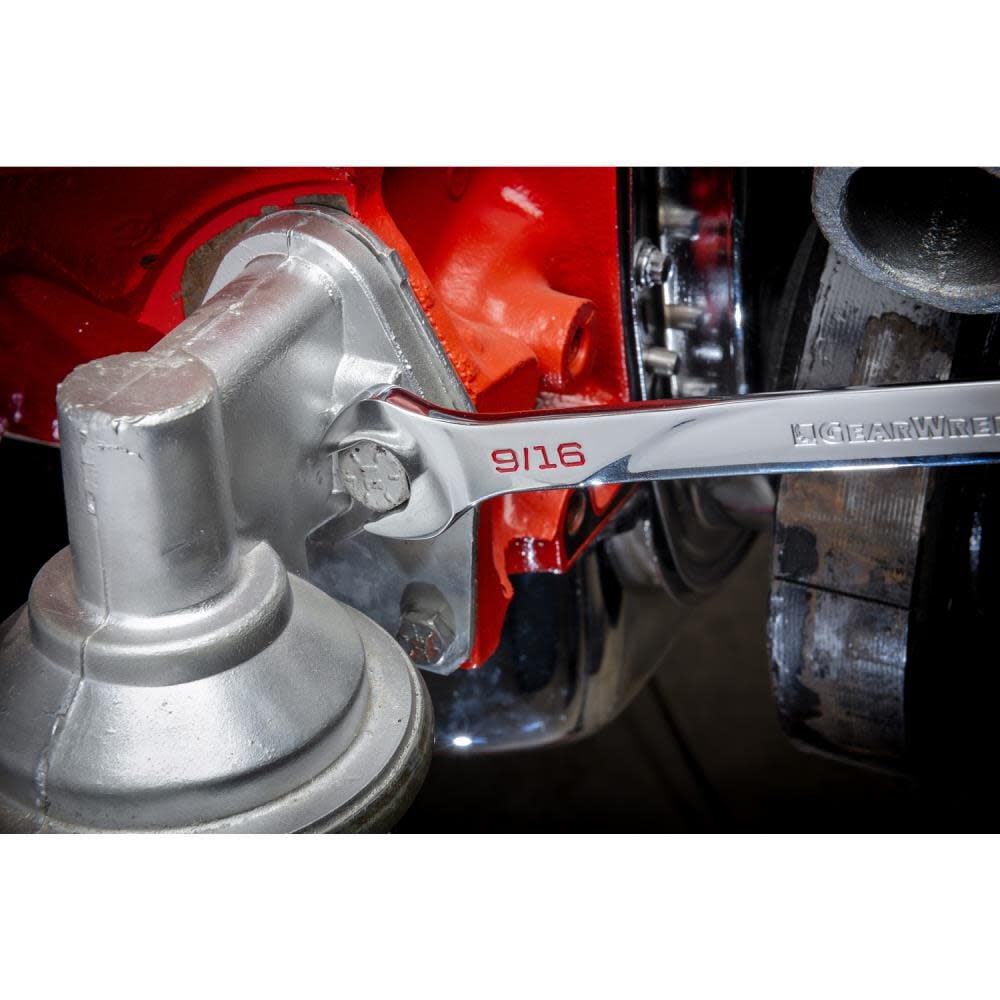 GEARWRENCH 120XP Flex Combination Ratcheting Wrench Universal Spline XL 12mm, large image number 4