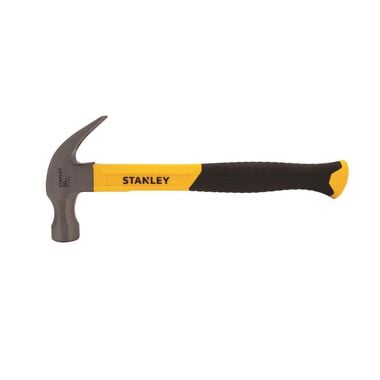 Stanley 20 oz Curve Claw Fiberglass Hammer, large image number 0