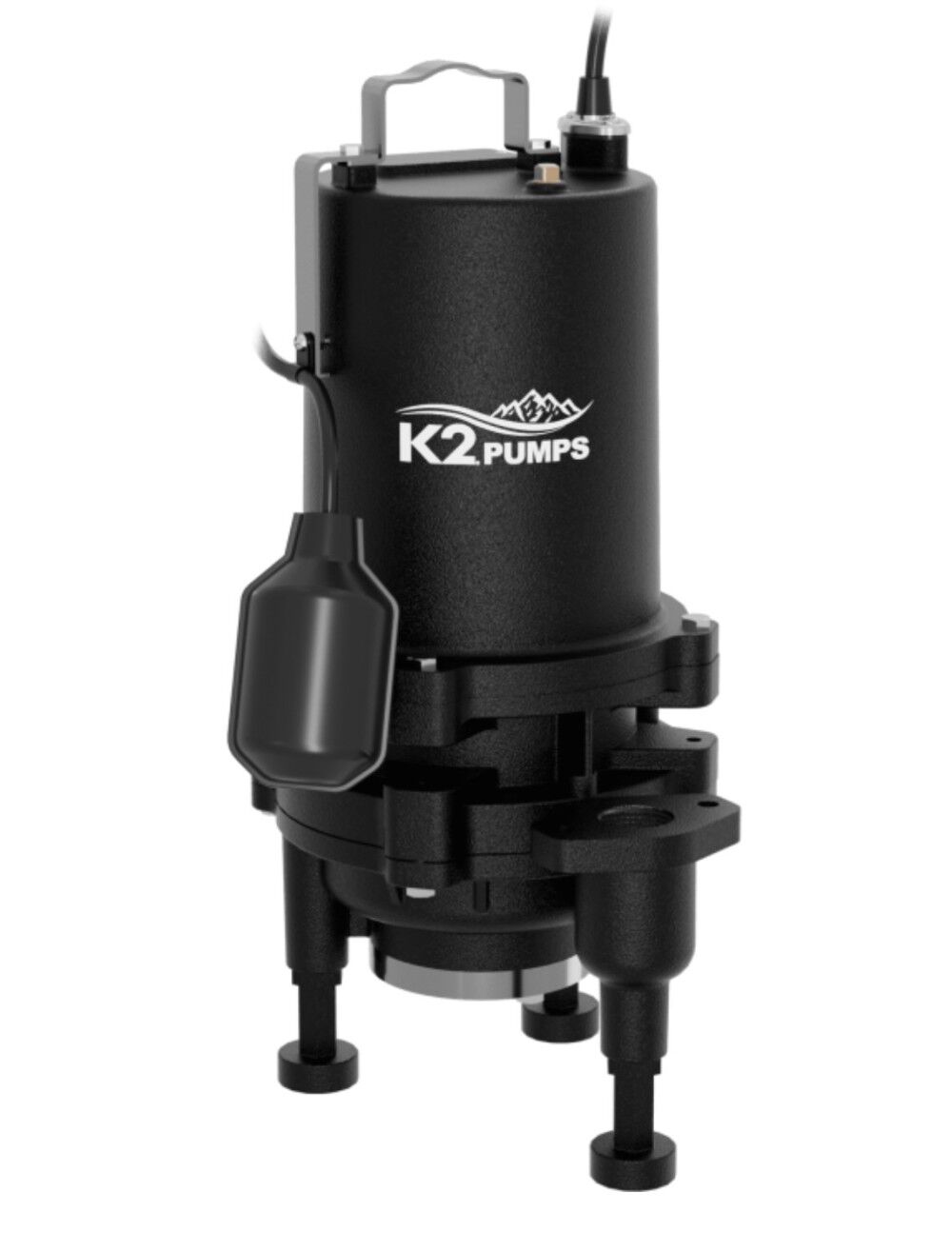K2 Pumps 2 HP 230V Cast Iron Grinder Sewage Pump, large image number 1
