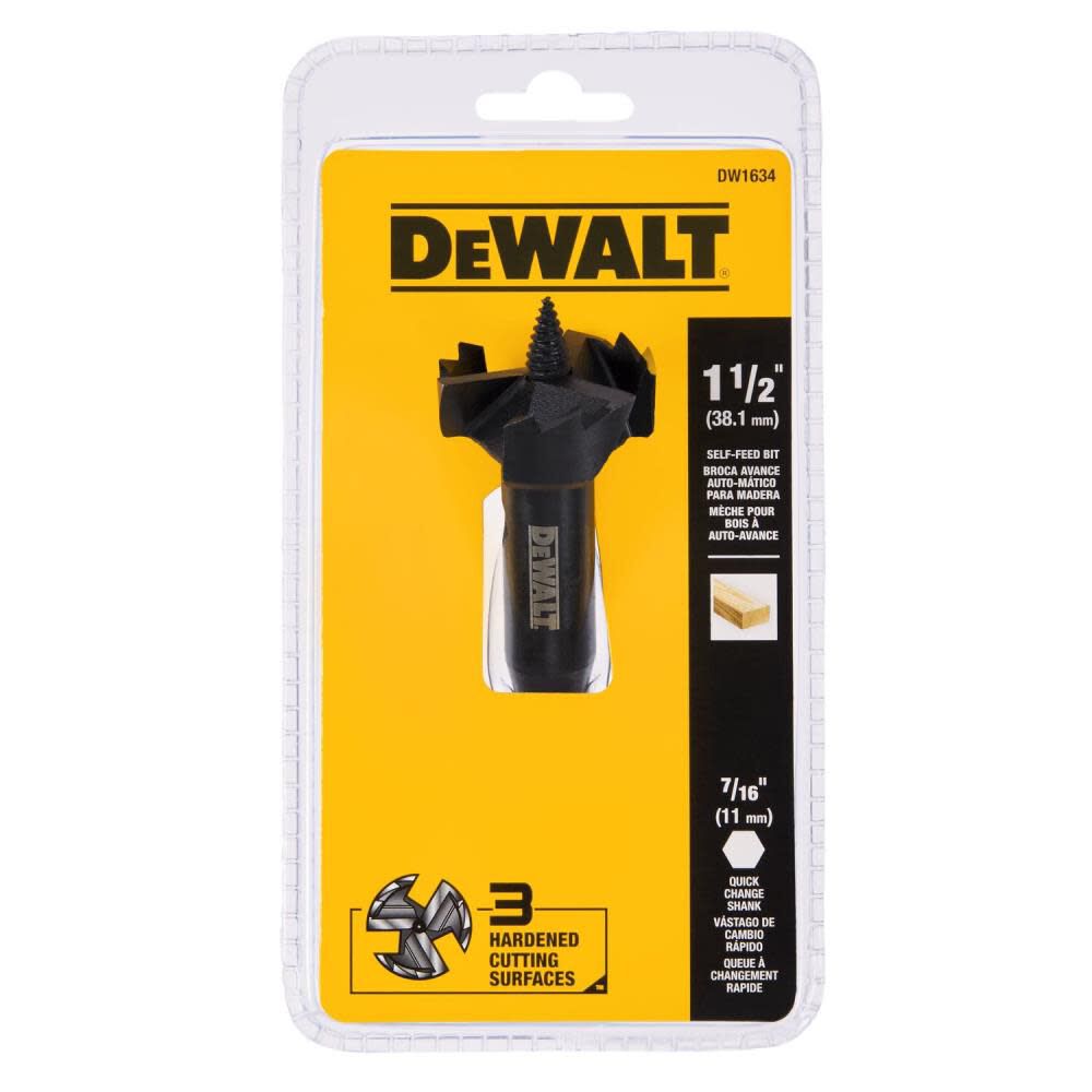 DEWALT 1 1/2in Self Feed Bit, large image number 5