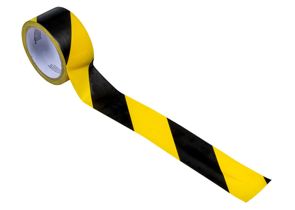 C H Hanson Aisle Marking Tape-54 Ft. x 2 Inch Black/Yellow, large image number 3