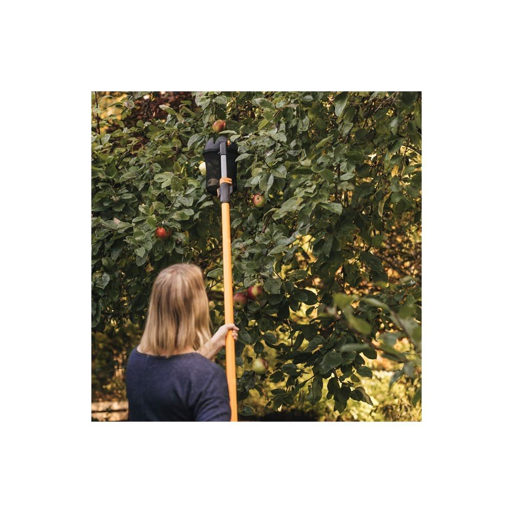Fiskars Orange/Black 7 12' Extendable Fruit Picker Tool, large image number 5