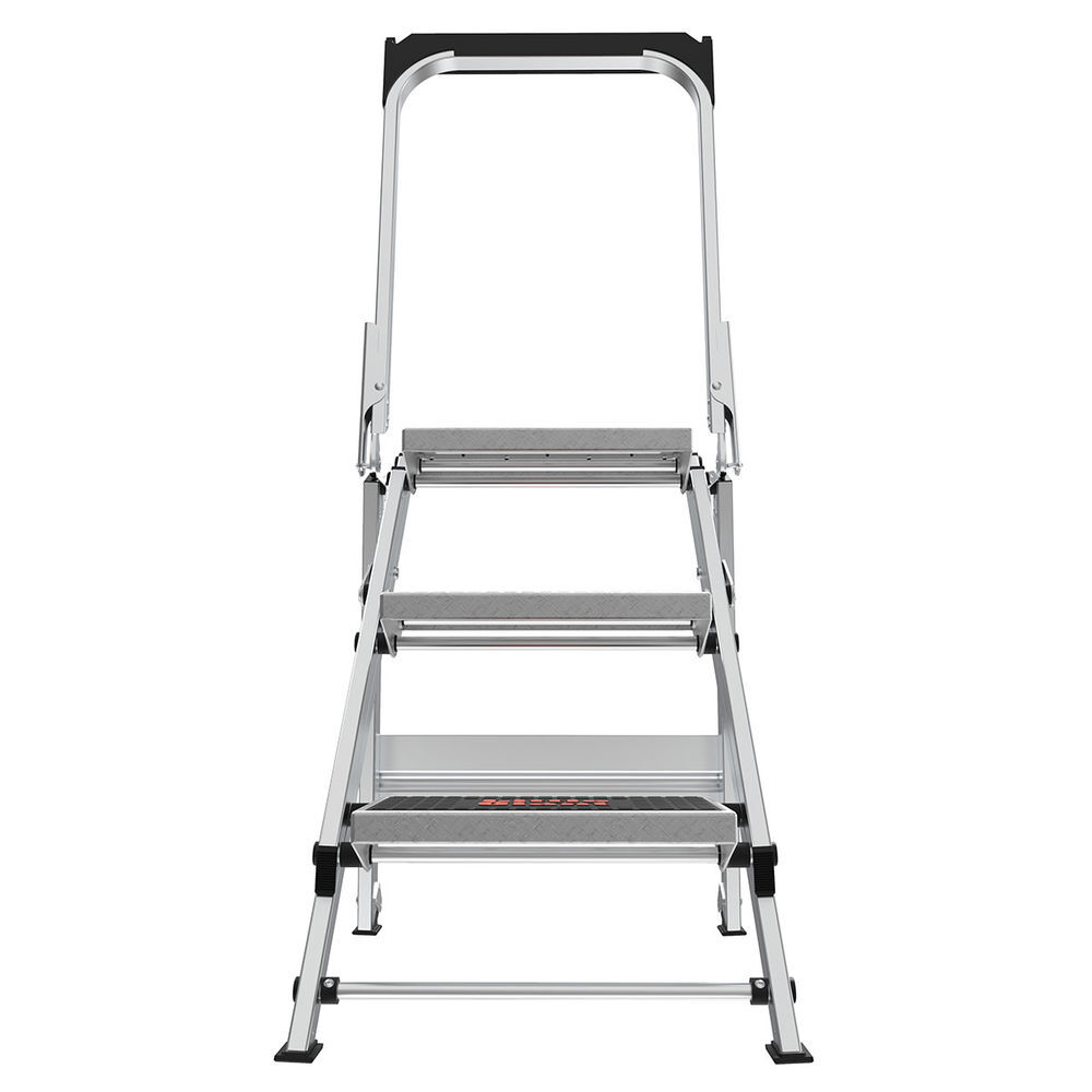 Little Giant Safety Safety Step M3 Aluminum Type 1A Step Stool with Handrail, large image number 5