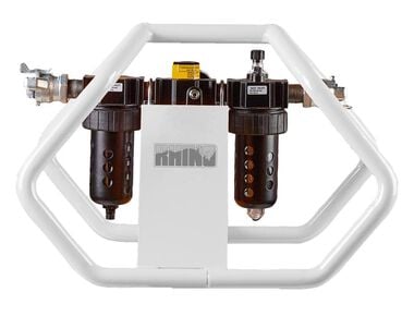 Rhino Tool Filter-Regulator-Lubricator for Pneumatic Post Drivers