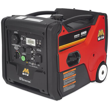 Mi T M 4000W 225 cc Portable Gasoline Inverter Generator with CO Detector