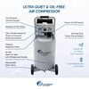 California Air Tools Ultra Quiet Oil-Free Corded 1.5HP 20 Gallon Portable Air Compressor, small image number 3