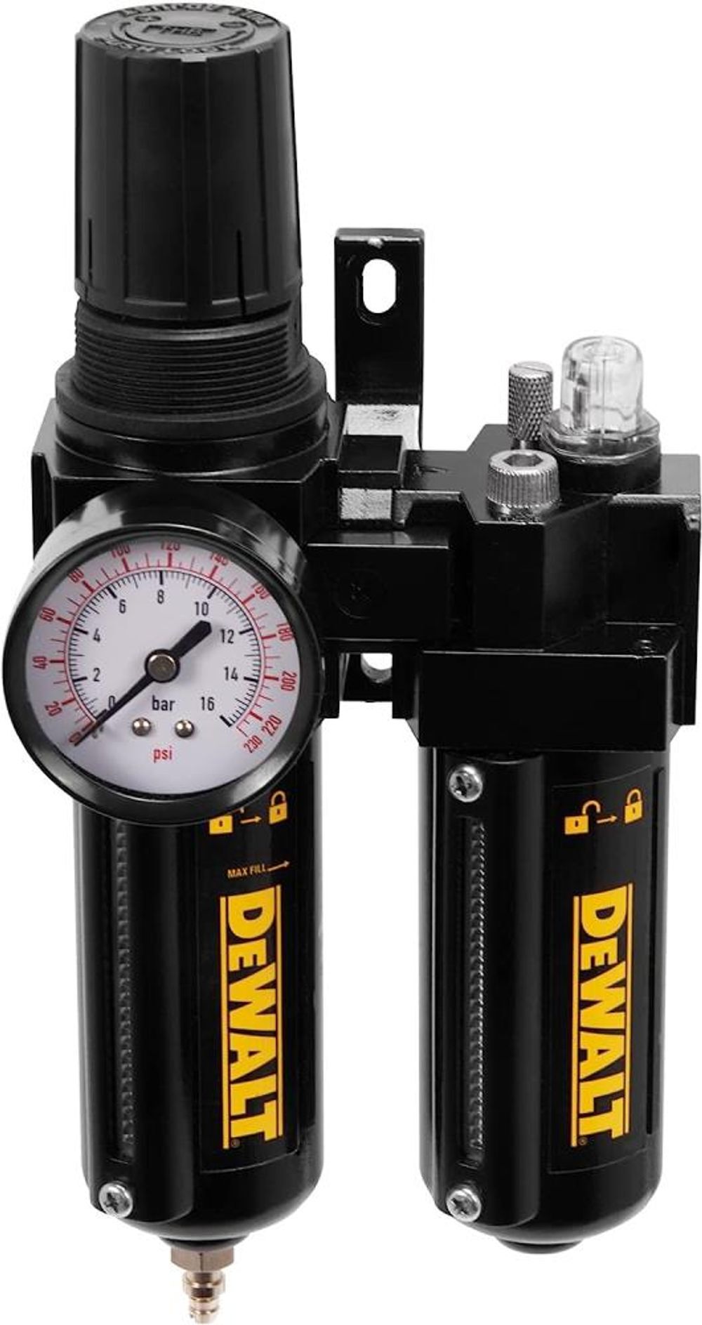 DEWALT 3/8 in NPT Filter Regulator with Lubricator, large image number 1
