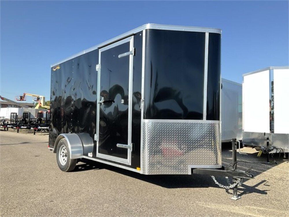 Doolittle Trailer Mfg 6′ x 12′ Enclosed Trailer 2022 Black – BL612A135