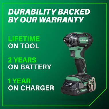 Dewalt Brad Nailer Metabo HPT WH18DDX 18V Brushless Impact Driver