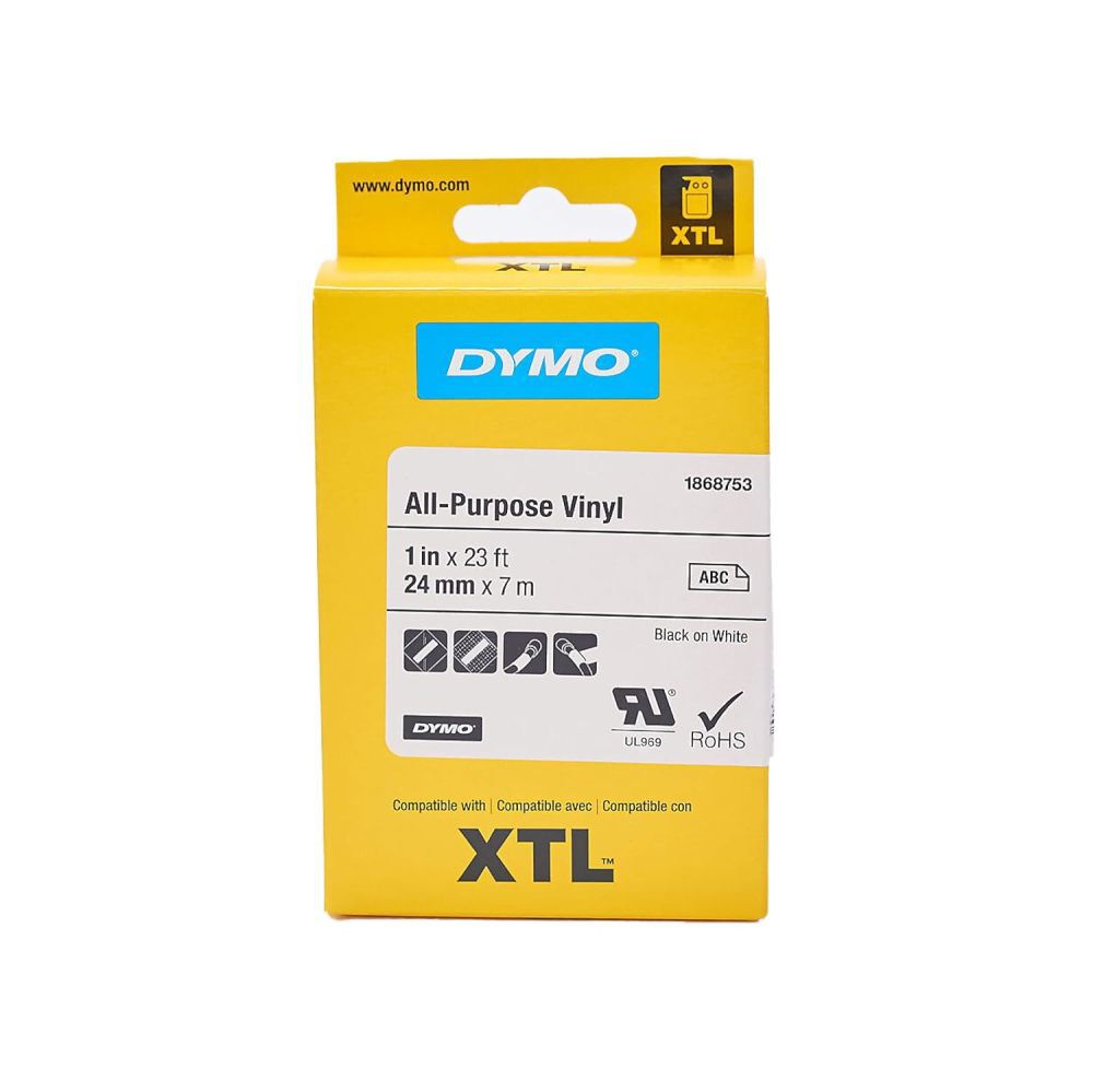 Dymo DYMO XTL 1 Inch x 23 Ft. Vinyl All-Purpose Tape, large image number 2