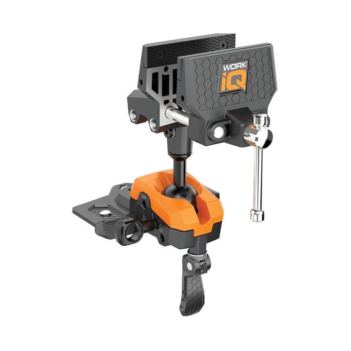 Work IQ 360 degree Multi-Axis Articulating Bench-Mount IQ Vise