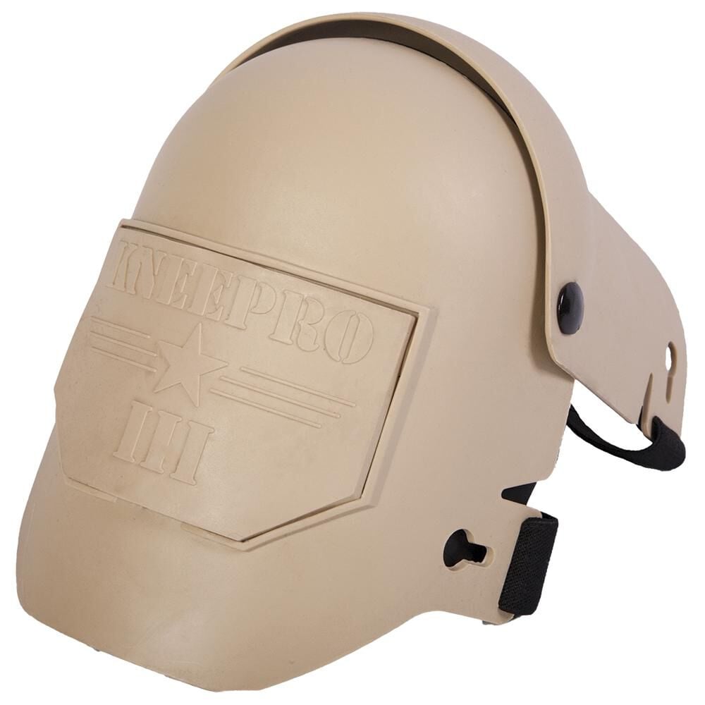 Sellstrom KneePro Ultra Flex III Knee Pads Heavy Duty Grip Strip Universal Size Tan Pair, large image number 1