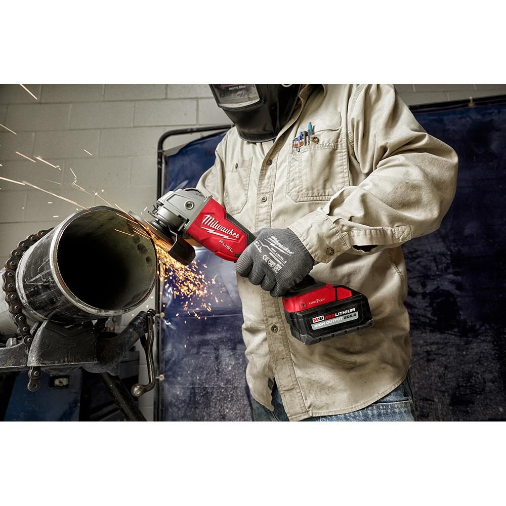 Milwaukee M18 FUEL 4 1/2inch / 5inch Braking Grinder Paddle Switch No Lock Kit, large image number 20
