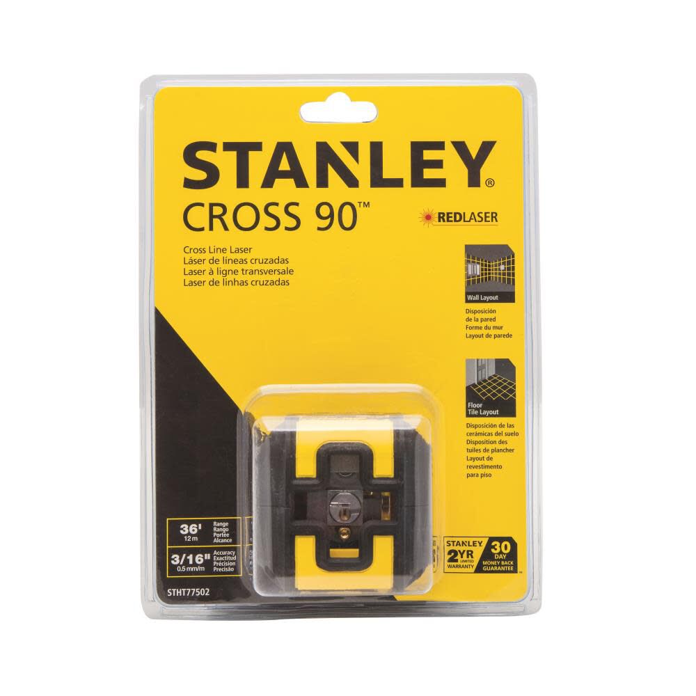 Stanley cross 90 laser outlet level