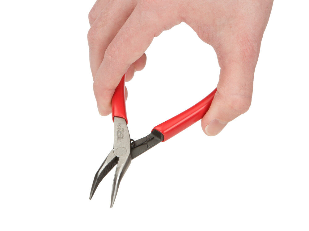 Tekton Mini Bent Long Nose Pliers, large image number 6