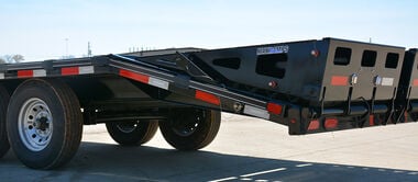Diamond C 32 Ft. x 102 In. Tandem Dual Wheel Gooseneck Trailer with Max Ramps, large image number 7