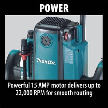 Makita 3-1/4 HP Plunge Router, large image number 3