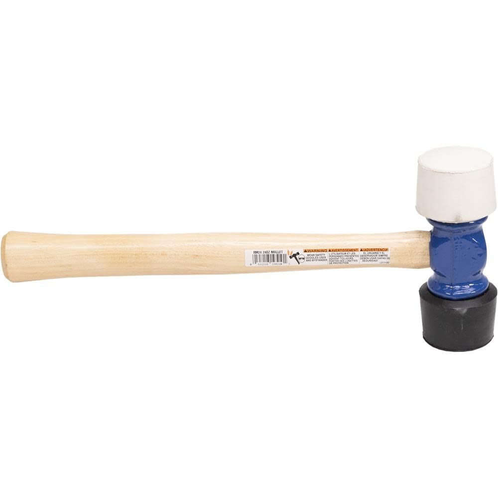 Vaughan 24 Oz Rubber Mallet with Replaceable Faces, large image number 2
