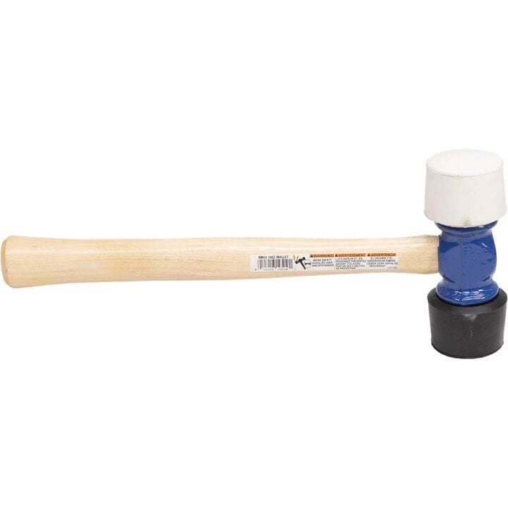 Vaughan 24 Oz Rubber Mallet with Replaceable Faces, large image number 1
