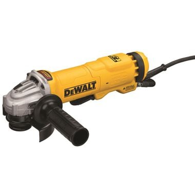DEWALT 4.5 In. Small Angle Paddle Switch Grinder with Brake and No-Lock On