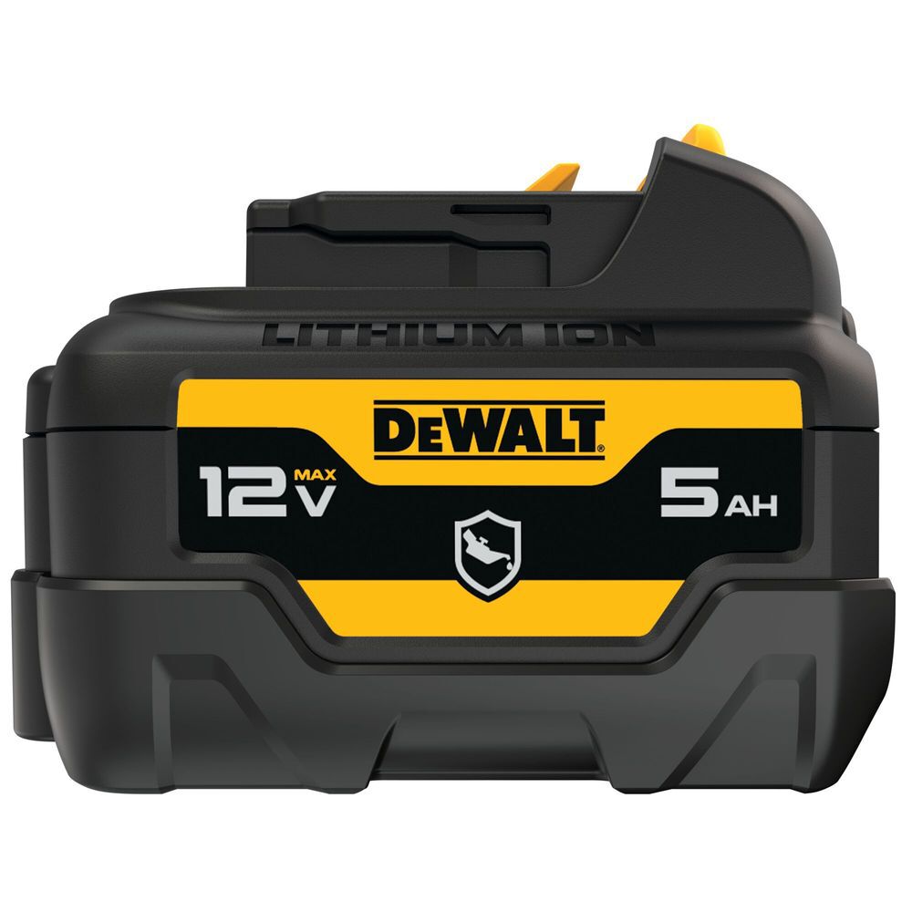 DEWALT 12V Max 12V 5Ah Oil Resistant Lithium Ion Power Tool Battery Pack with Fuel Indicator, large image number 5
