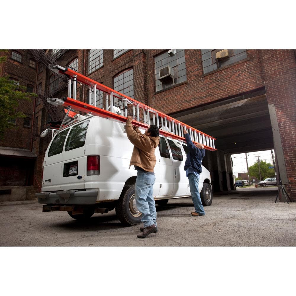 Werner Fiberglass 300-lb Type IA Extension Ladder, large image number 20