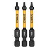 DEWALT 2.25In Square #1 Flextorq 3 Pack, small image number 1