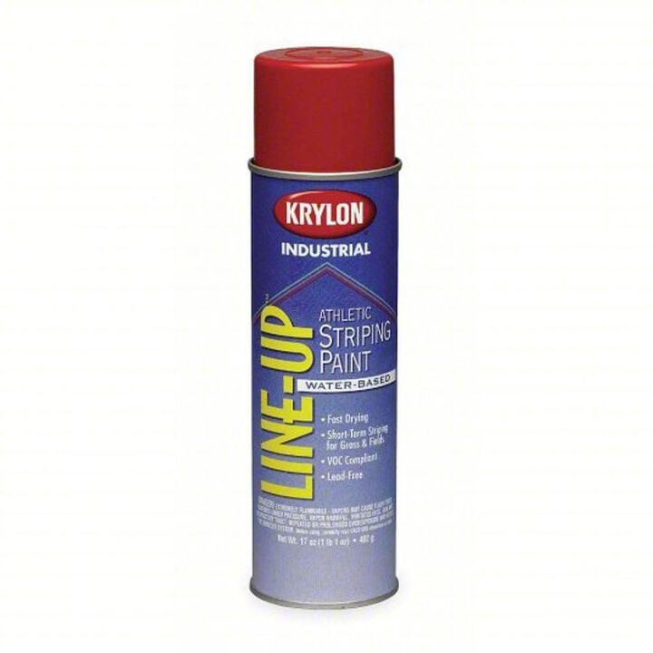 Krylon Line-Up 20oz Firelane Red Solvent Base Pavement Striping Paint